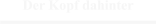 Der Kopf dahinter